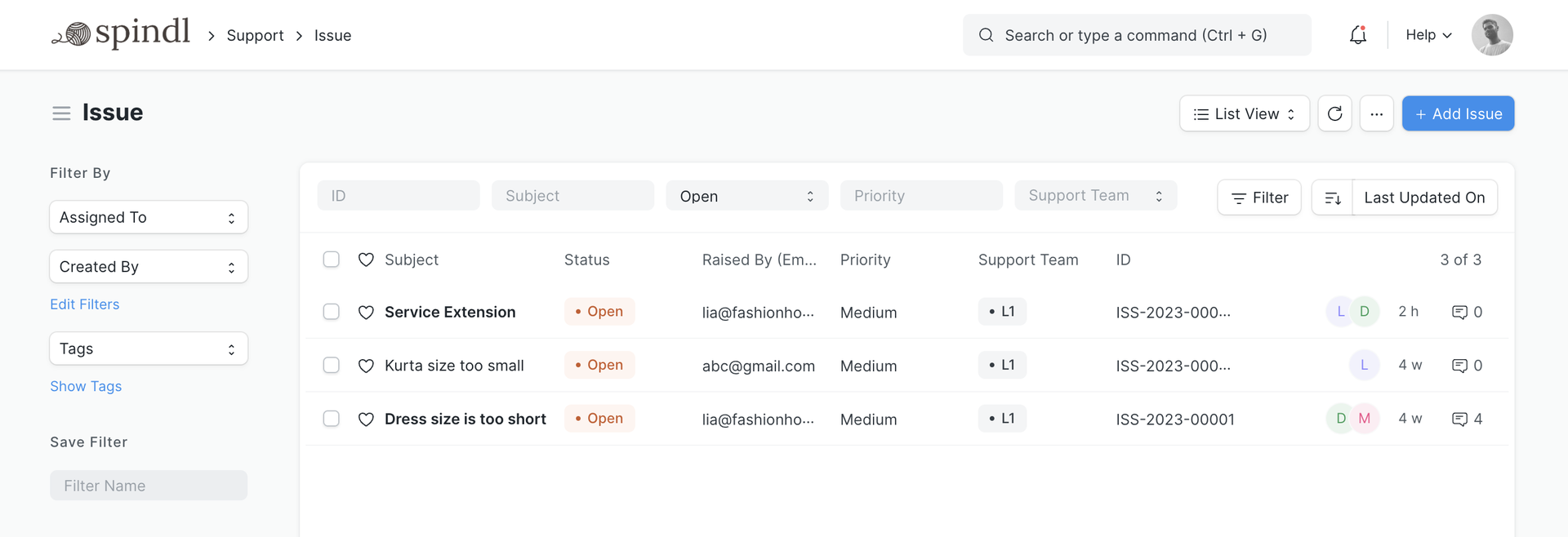 Find tickets and people