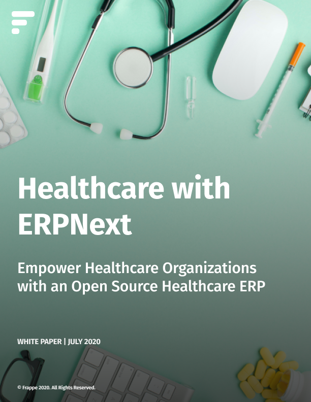 Healthcare with ERPNext