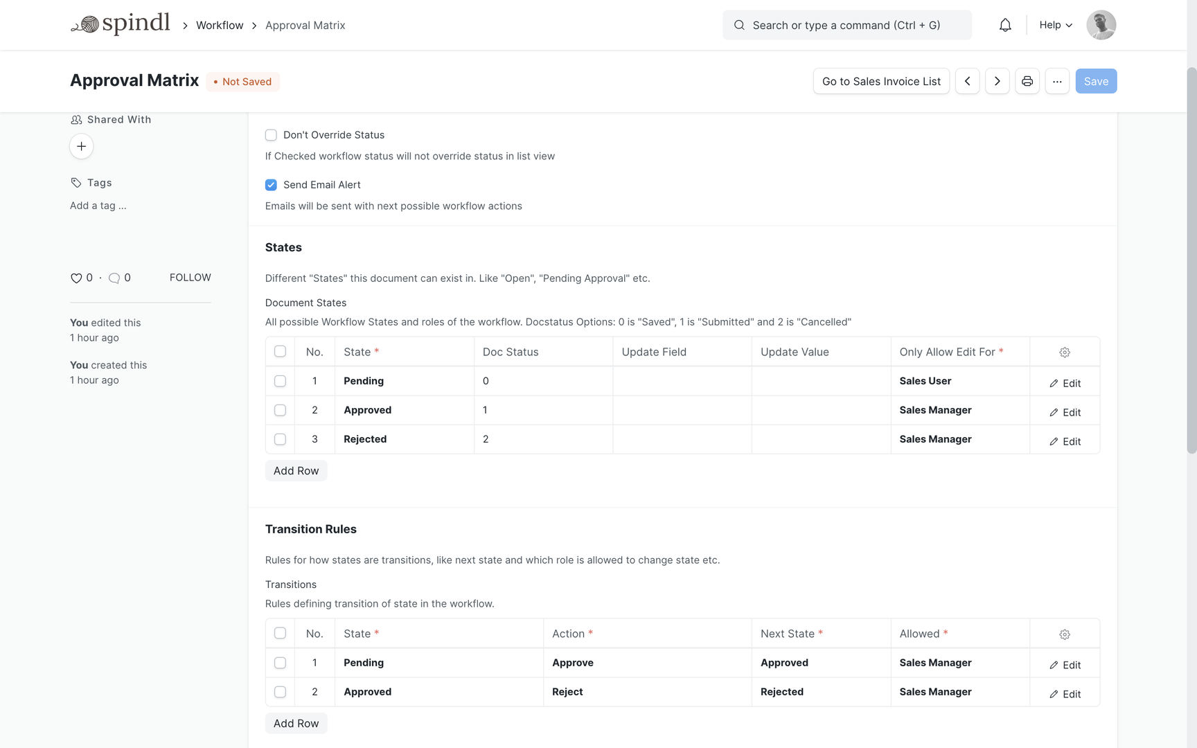 Custom Workflows & Approvals
