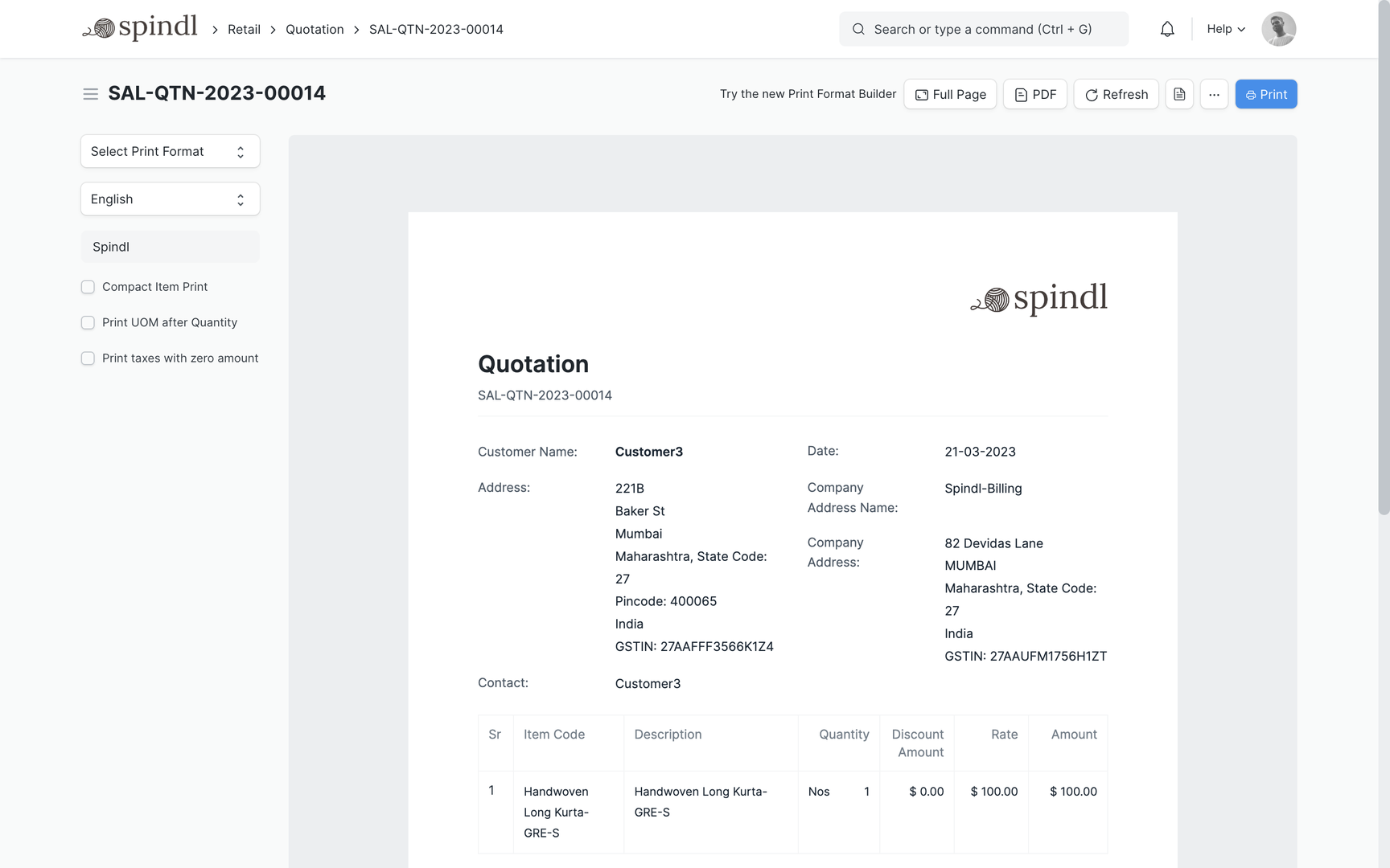 Crisp, Beautiful Quotations