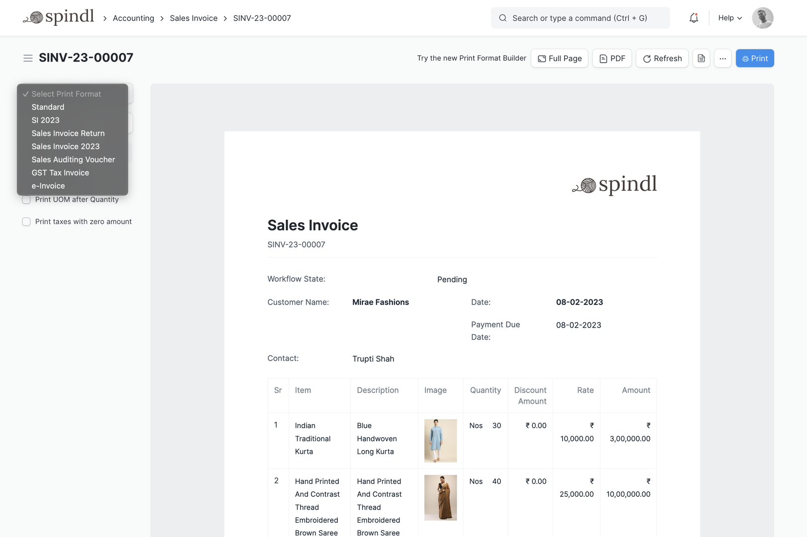 Streamline Sales Invoices with the world’s best fully Open Source ERP