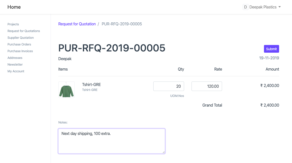 Modern, Open Source, DIY ERP For Apparel Manufacturers