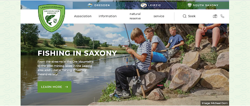 Saxony' website